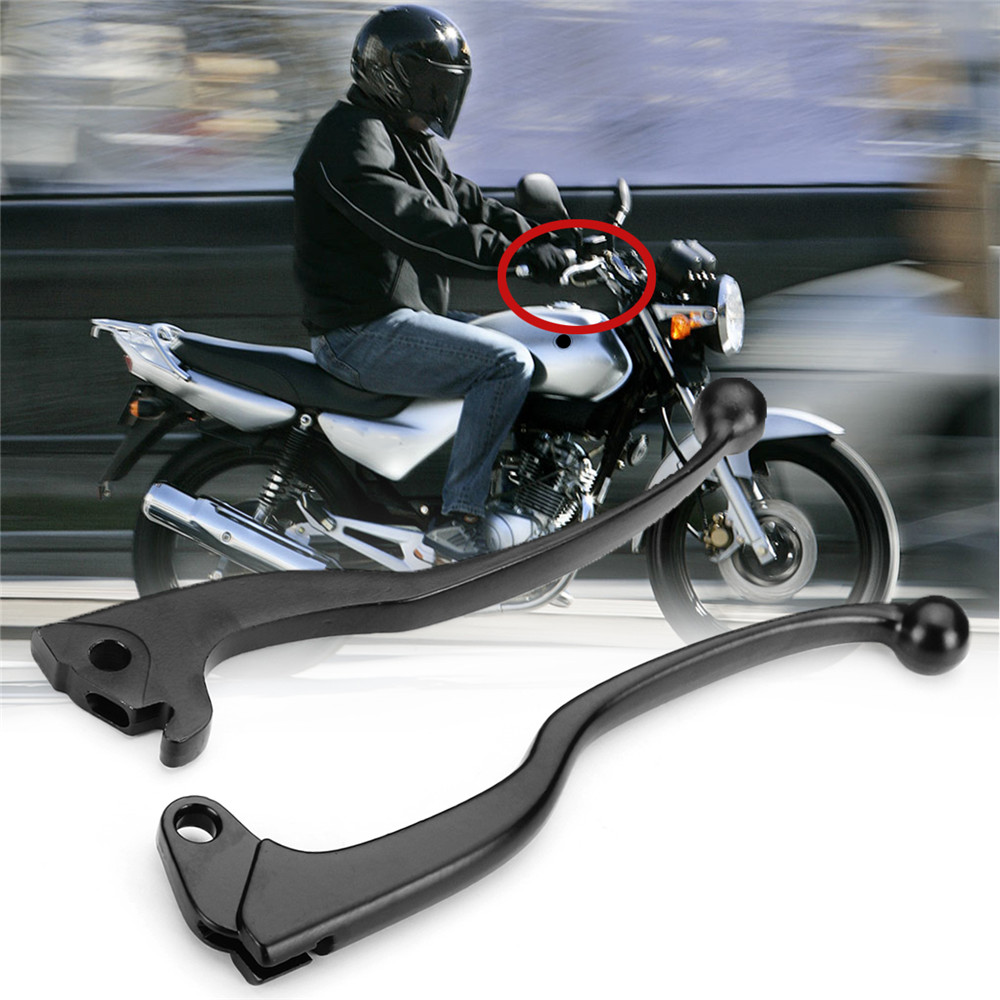 Motorcycle-For-Yamaha-YBR-125-2005-2015-Lever-Blades-Aluminium-Clutch--Brake-Pair-1357096