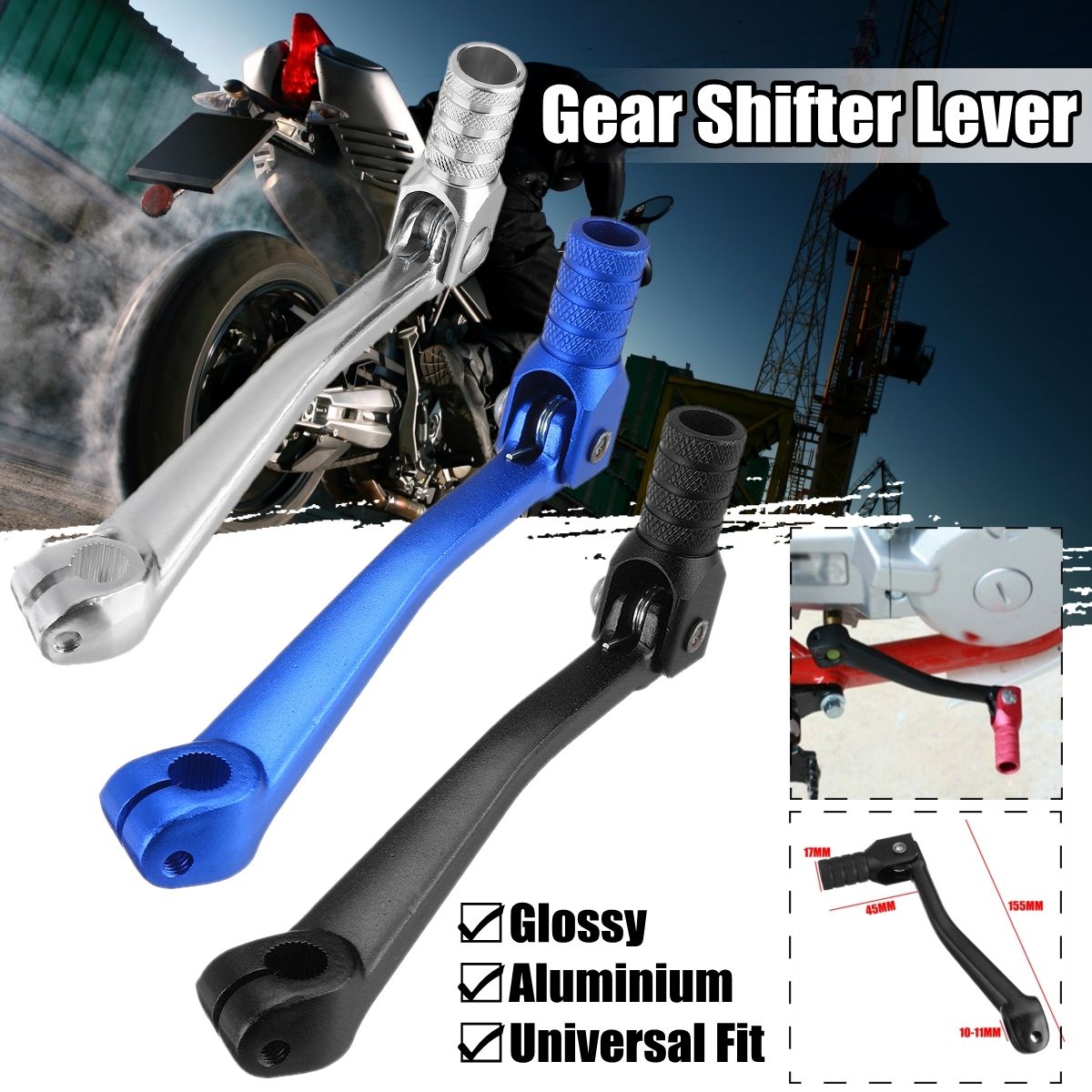 Motorcycle-Gear-Shifter-Lever-Glossy-Aluminium-For-Honda-XR50-CRF50-70-ATV-Dirt-Bike-Mini-Bike-Unive-1732758