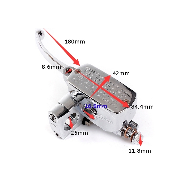 Motorcycle-Hydraulic-Headlebar-Control-Cylinder-Master-Clutch-Lever-934634