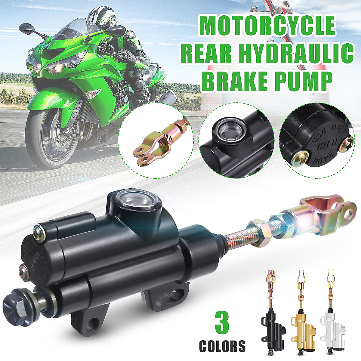 Motorcycle-Rear-Foot-Hydraulic-Brake-Pump-Refit-Brake-Master-Cylinder-Pump-Kit-1661997