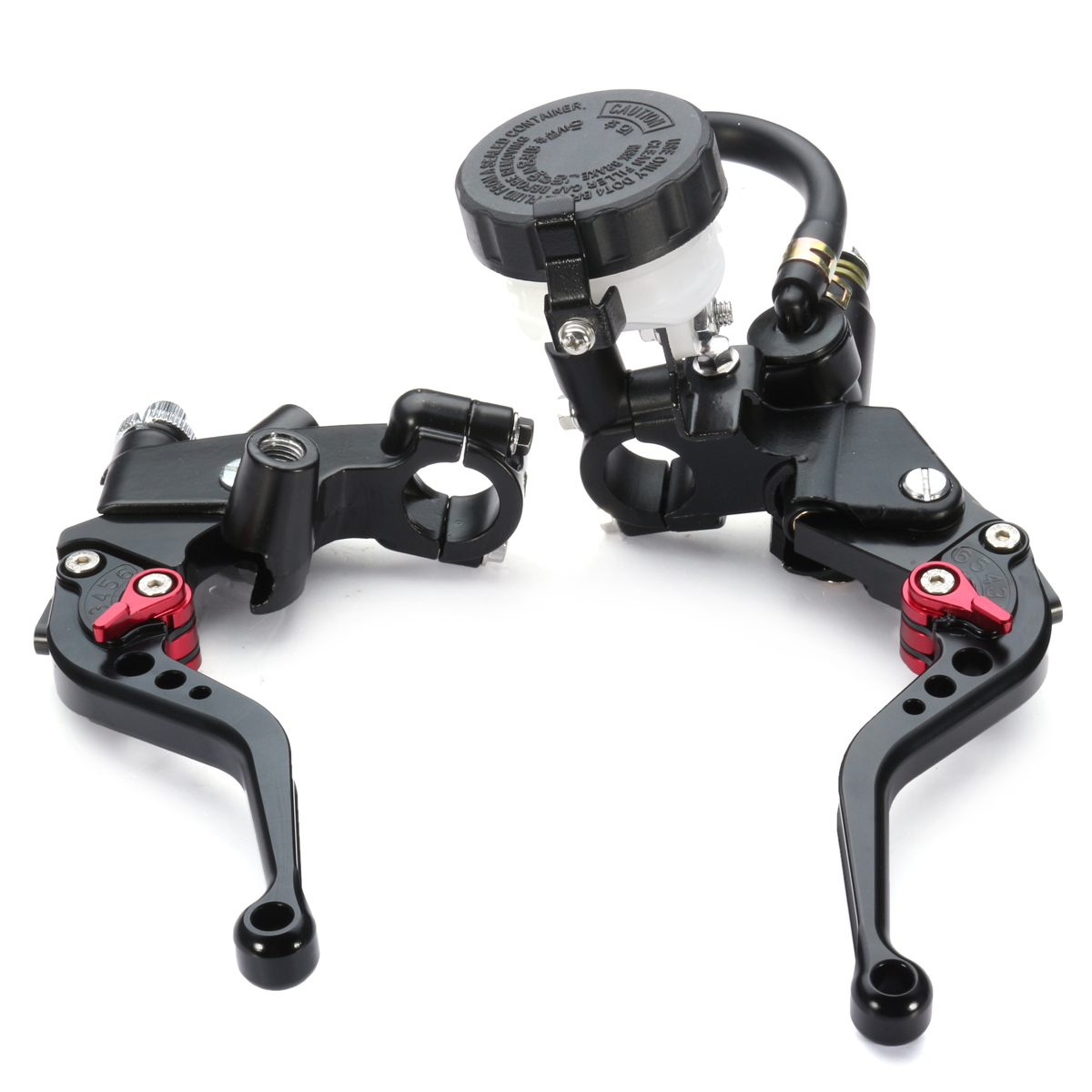 Pair-22mm-78-inch-Handlebar-Brake-Clutch-Master-Cylinder-Lever-Reservoir-Motorcycle-1113662