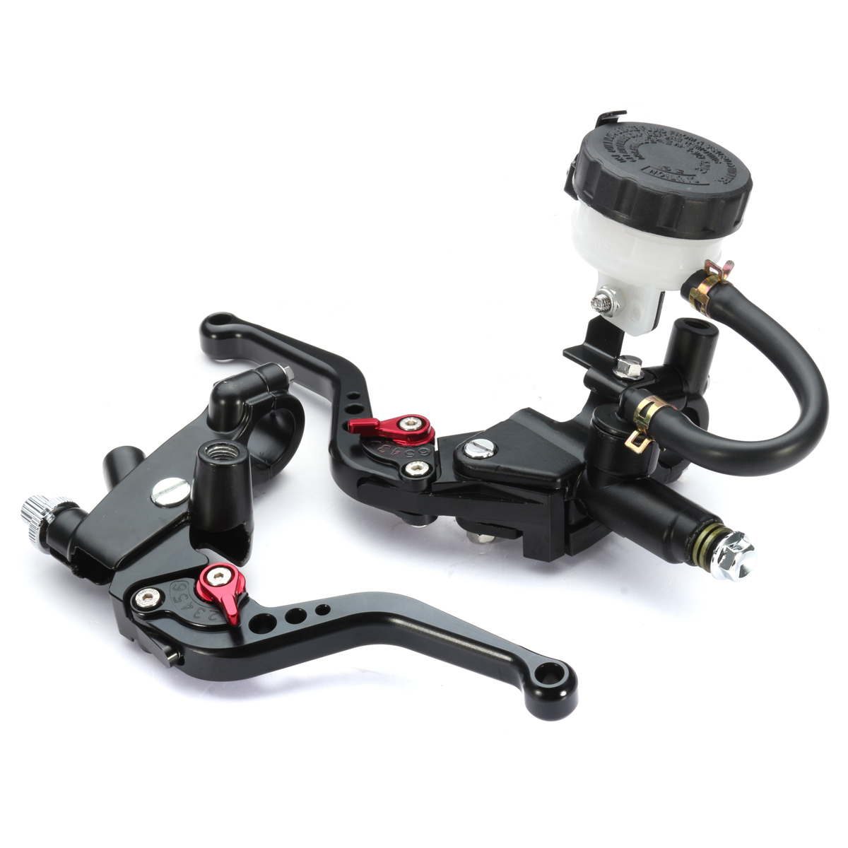 Pair-22mm-78-inch-Handlebar-Brake-Clutch-Master-Cylinder-Lever-Reservoir-Motorcycle-1113662