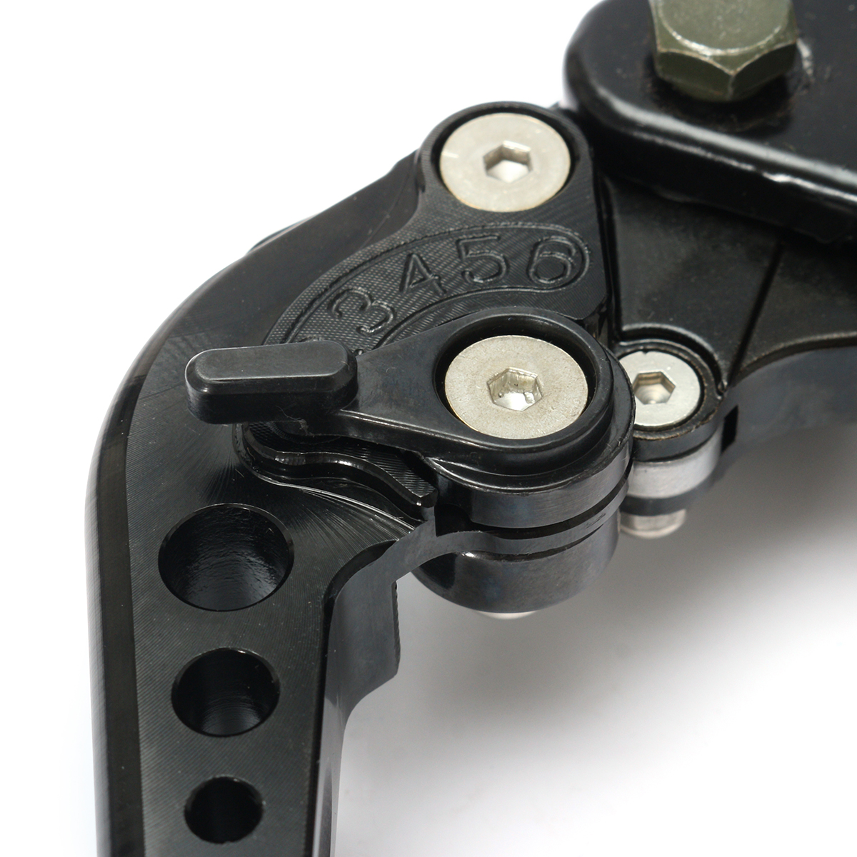Pair-78inch-22mm-CNC-Motorcycle-Brake-Lever-Master-Cylinder-Reservoir-Universal-1167062