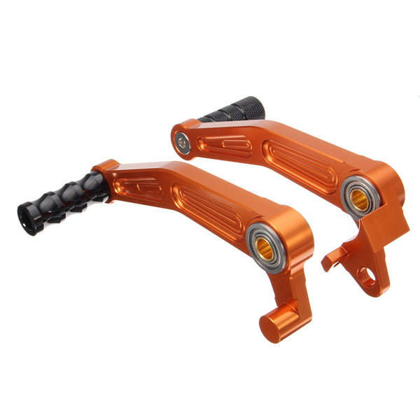 Pair-Foot-Brake-Gear-Shift-Pedal-Lever-For-KTM-125-200-390-Duke-12-13-14-15-1264084