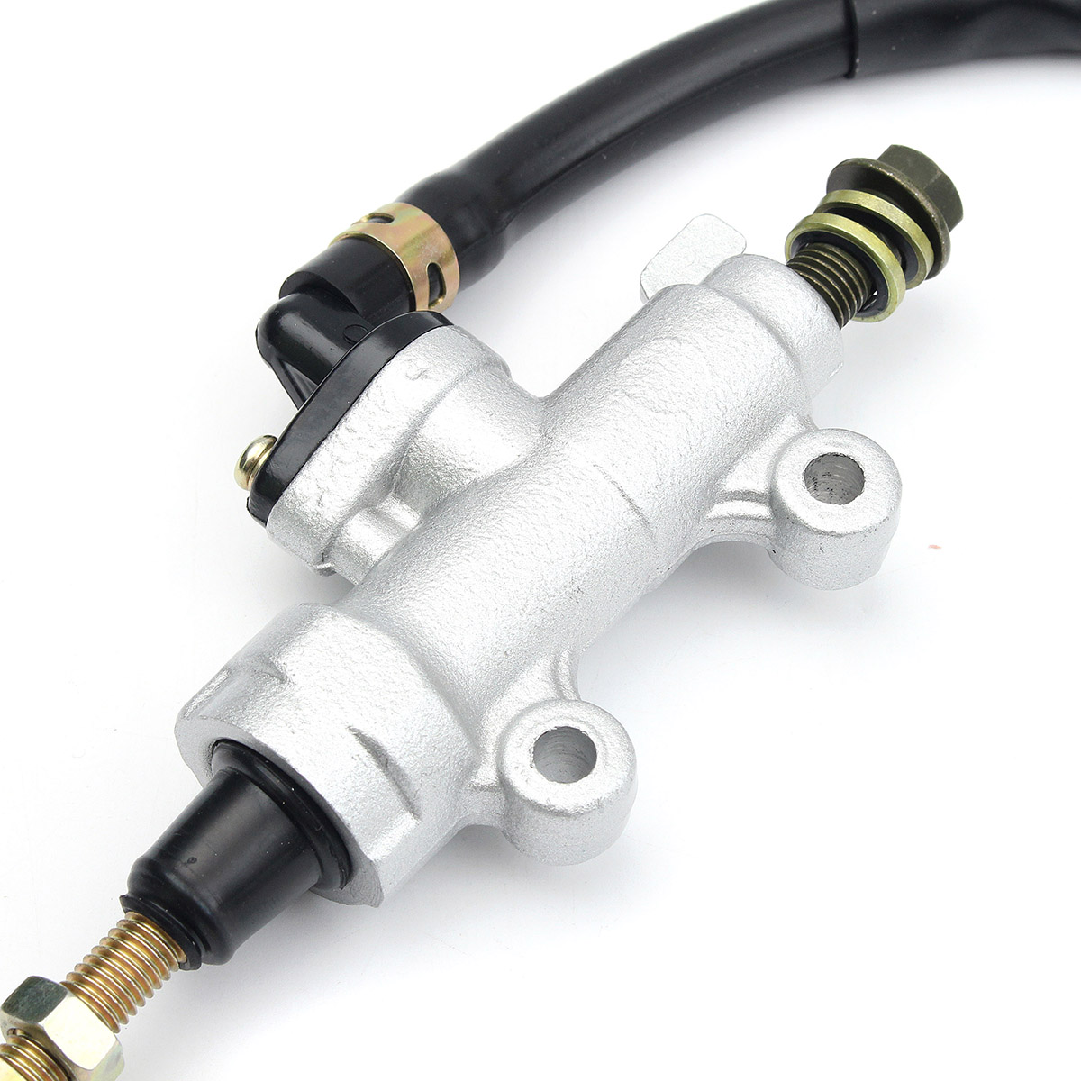 Rear-Foot-Brake-Master-Cylinder-Pump-45mm-Hole-Pitch-Motorcycle-Go-Kart-1156308