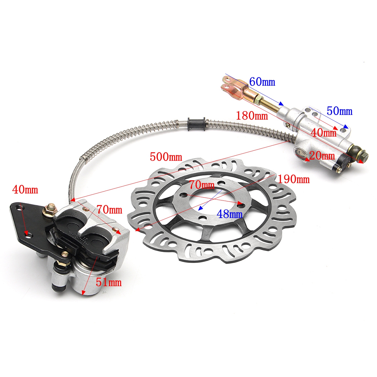 Universal-Brake-Master-Cylinder-And-Brake-Disc-For-Pit-Bike-Motorcycle-110CC-125CC-1208175