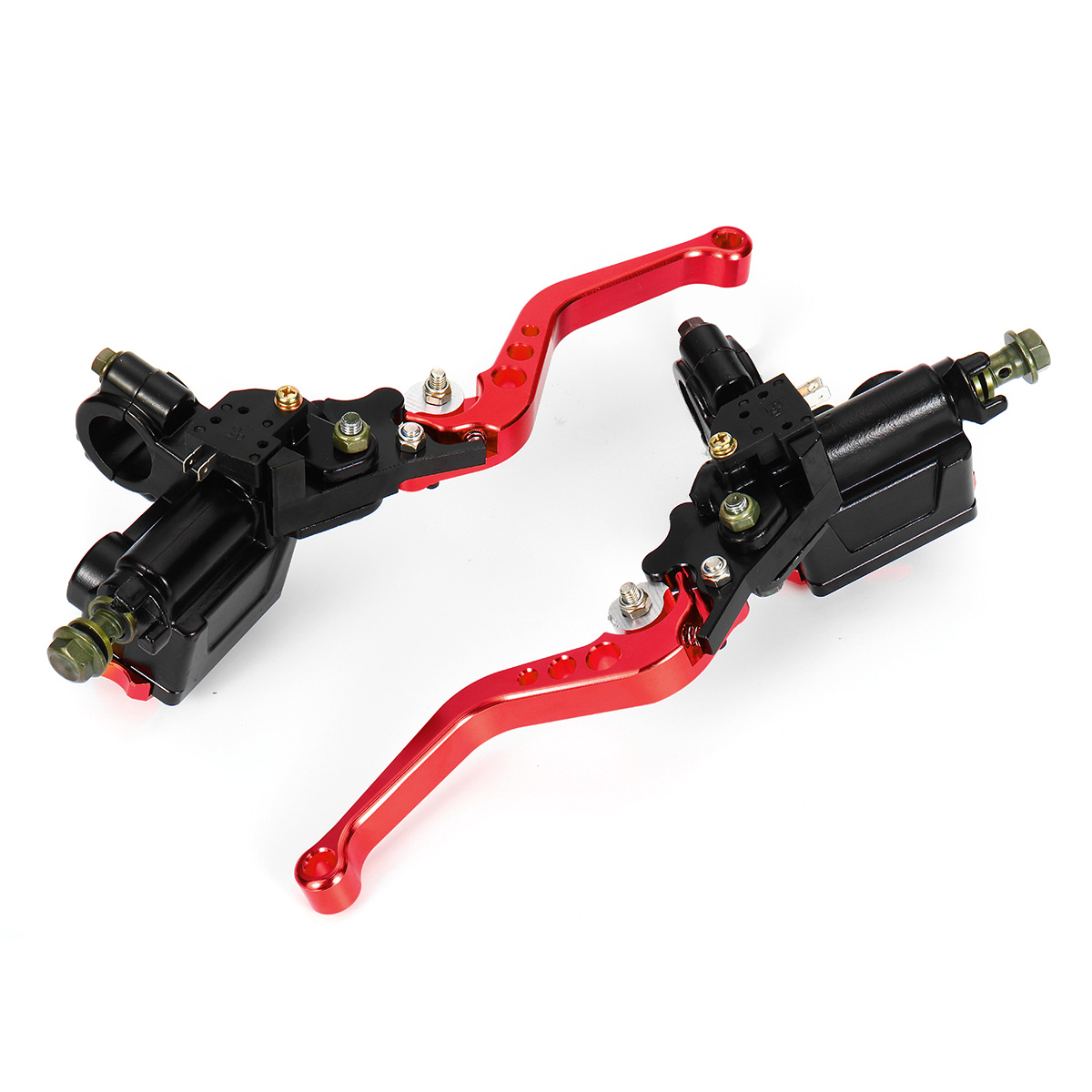 Universal-Motorcycle-Hydraulic-78-M10125-CNC-Brake-Clutch-Master-Cylinder-Reservoir-Lever-Set-1735853