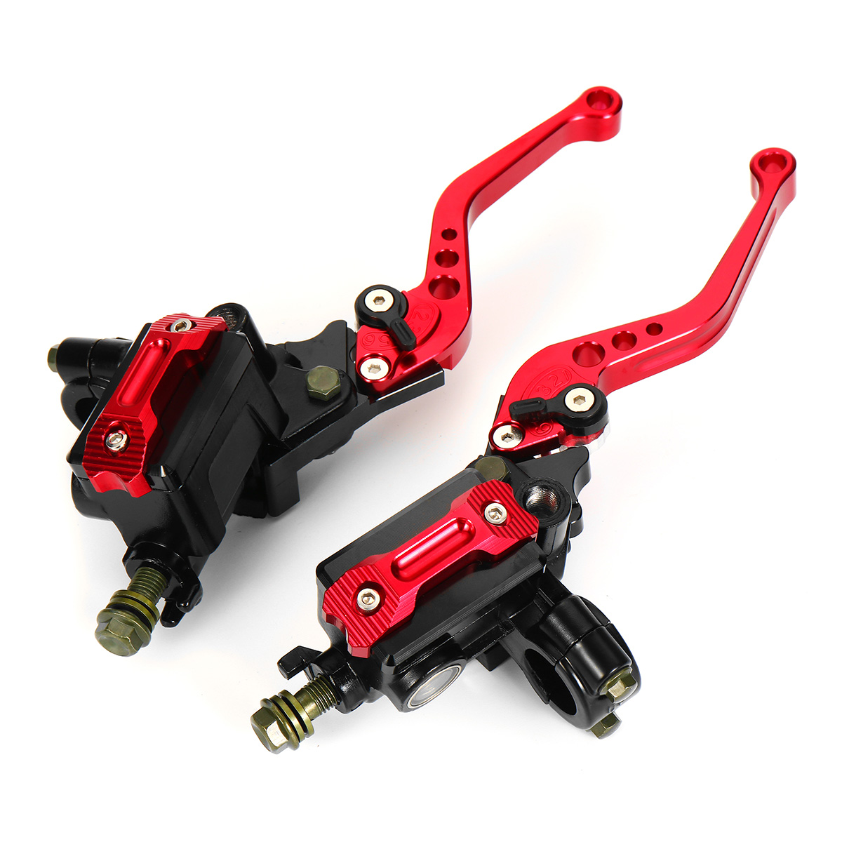 Universal-Motorcycle-Hydraulic-78-M10125-CNC-Brake-Clutch-Master-Cylinder-Reservoir-Lever-Set-1735853
