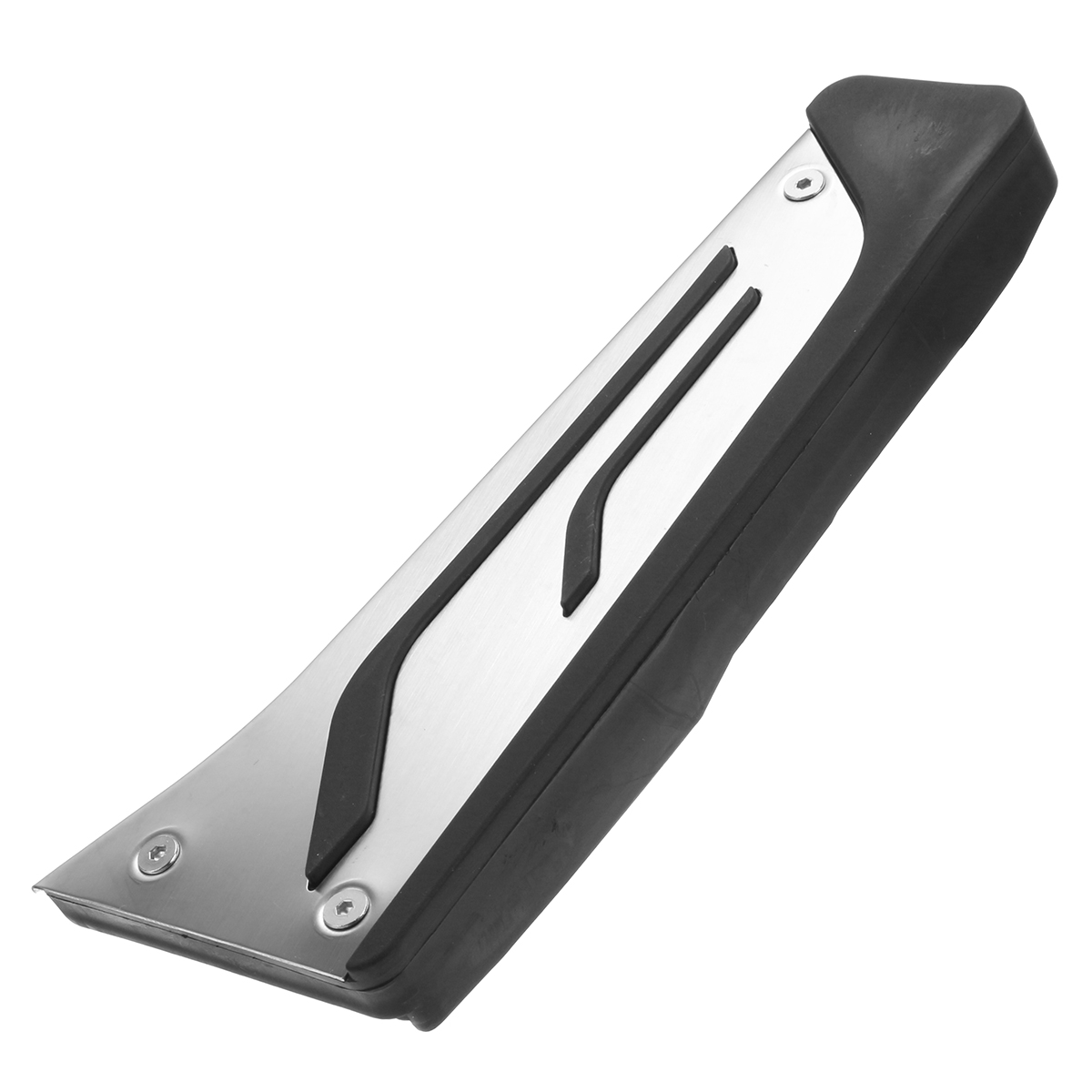 2-X-No-Drill-Anti-slip-Stainless-Steel-Fuel-Brake-Foot-Pad-Pedal-Cover-For-BMW-1214096