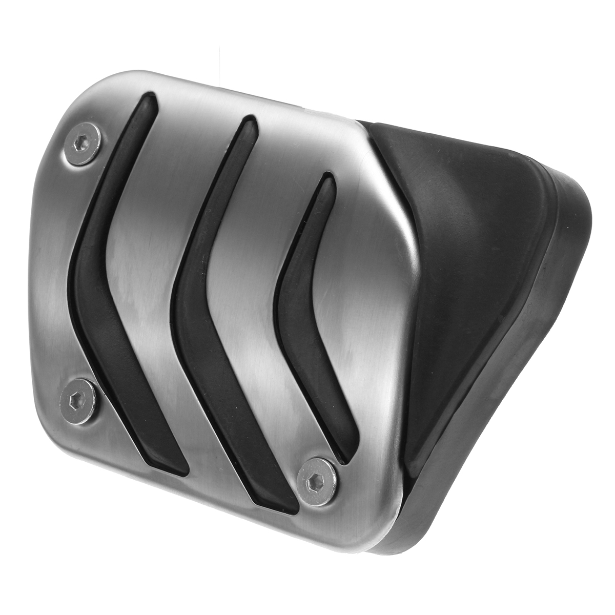 2-X-No-Drill-Anti-slip-Stainless-Steel-Fuel-Brake-Foot-Pad-Pedal-Cover-For-BMW-1214096