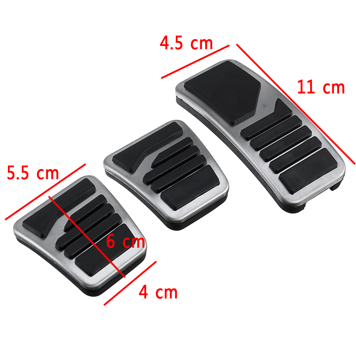 3Pcs-Manual-MT-Clutch-Brake-Pedals-Stainless-Steel-Metal-Accelerator-Universal-For-Mitsubishi-1625081