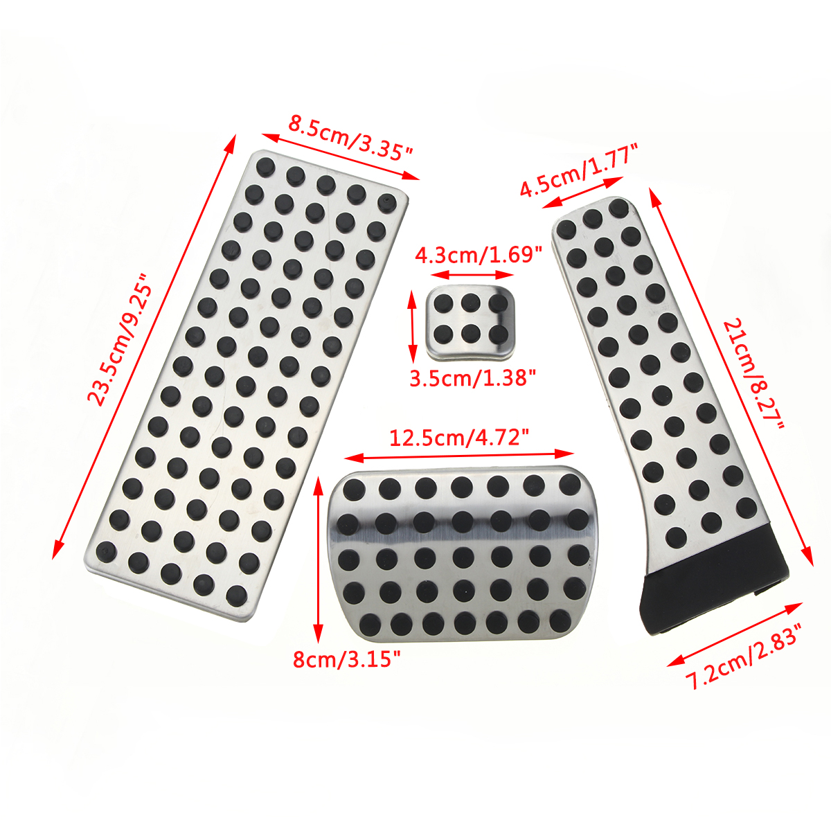 4PCS-Steel-Gas-Brake-Foot-Pedals-Kit-For-Mercedes-Benz-W203-W204-W210-W211-W212-C-E-1514973