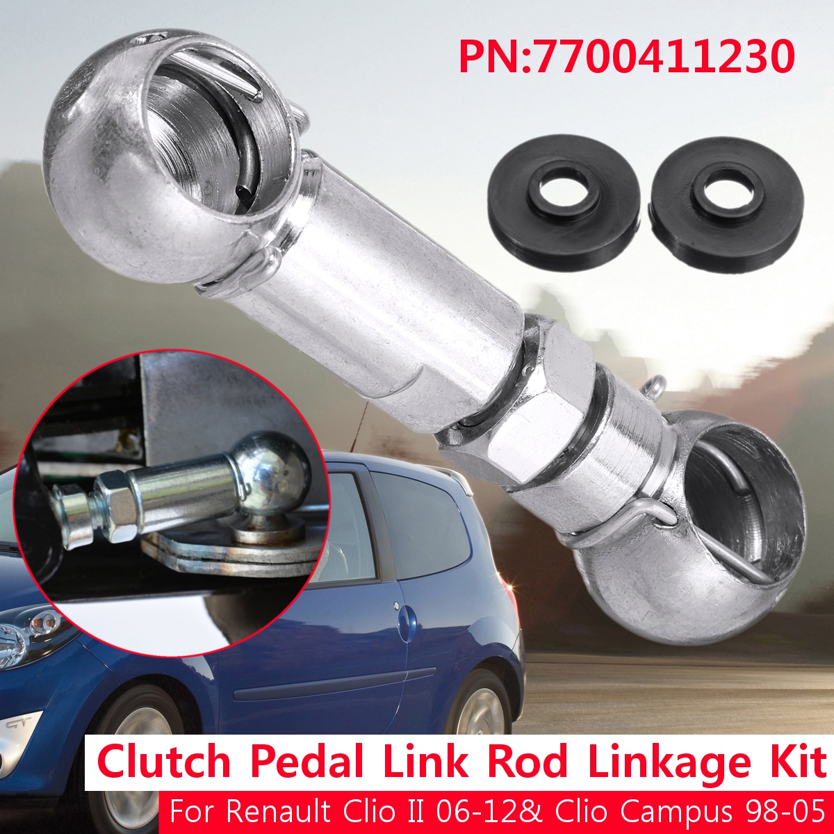 Car-Brake-Clutch-Pedal-Link-Rod-Linkage-Kit-For-Renault-Clio-II-Clio-Campus-7700411230-1615583