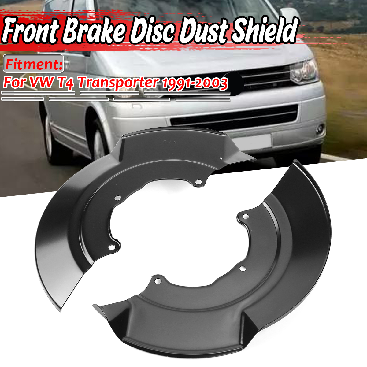 Left-Right-Front-Brake-Disc-Dust-Shield-Splash-Guard-Cover-For-VW-T4-Transporter-1698346