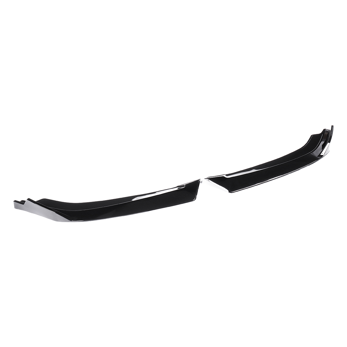 2-PCS-Front-Bumper-Lip-Wrap-Angle-Splitters-Spoiler-Wing-Canard-Diffuser-Glossy-Black-Anti-Scratch-F-1788255
