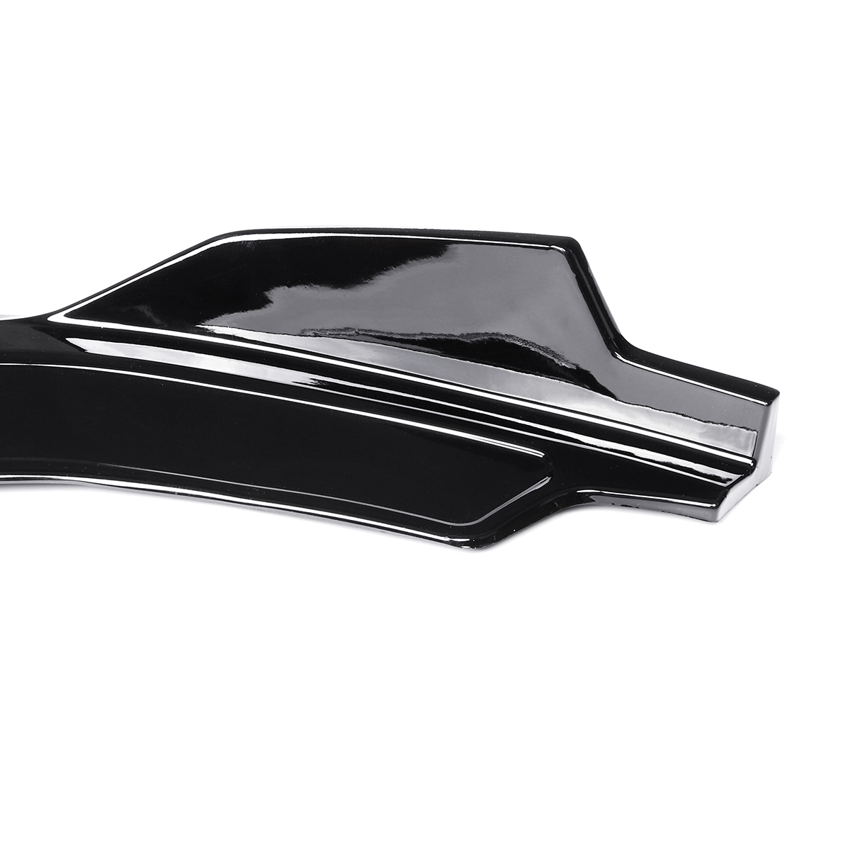 2-PCS-Front-Bumper-Lip-Wrap-Angle-Splitters-Spoiler-Wing-Canard-Diffuser-Glossy-Black-Anti-Scratch-F-1788255