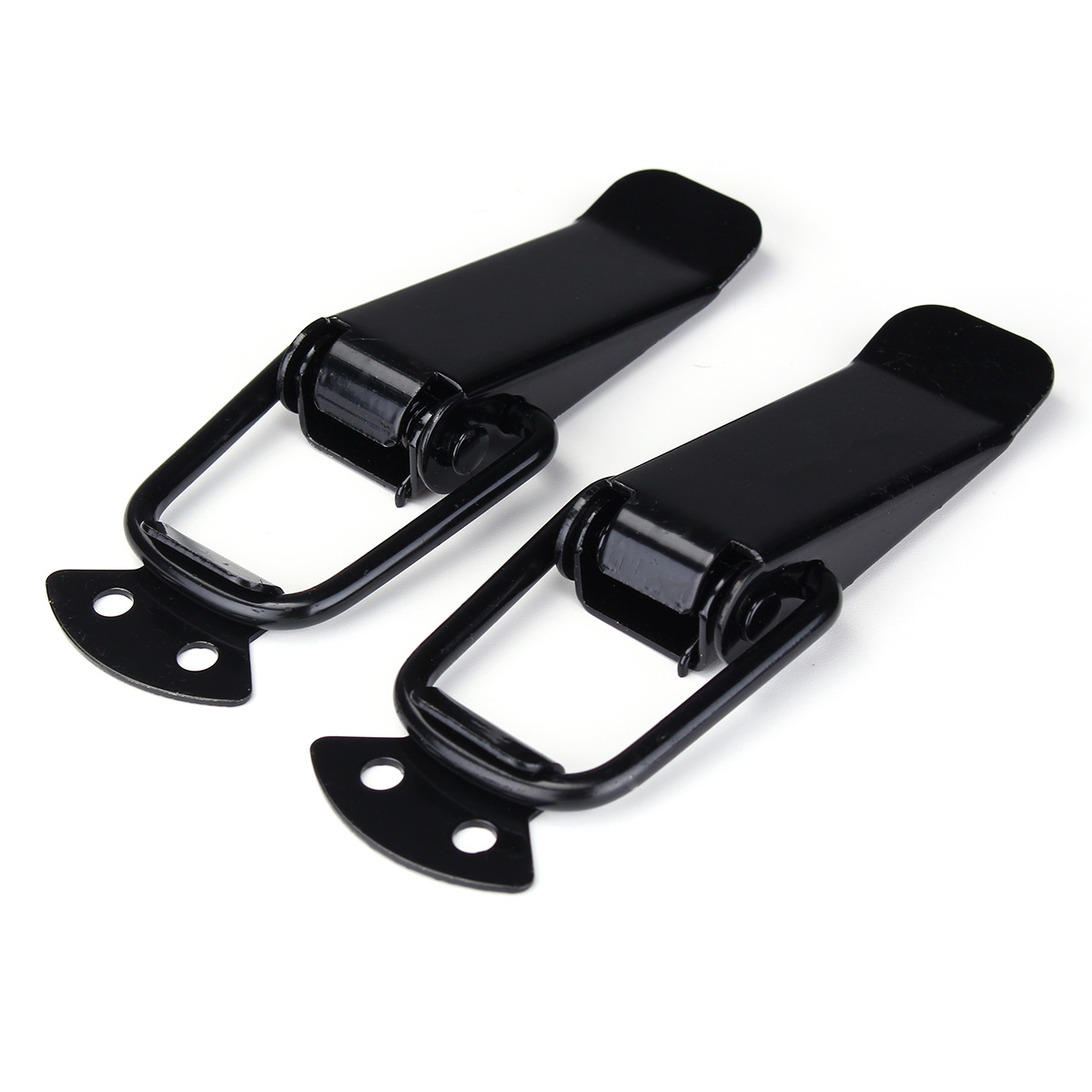 2-Pcs-Universal-Black-Car-Bumpers-Trunk-Hatch-Lids-Release-Fasteners-Kit-1220187