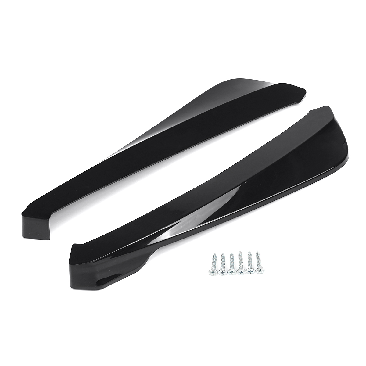 2Pcs-Universal-Car-Black-Rear-Bumper-Lip-Wrap-Angle-Splitters-1684029