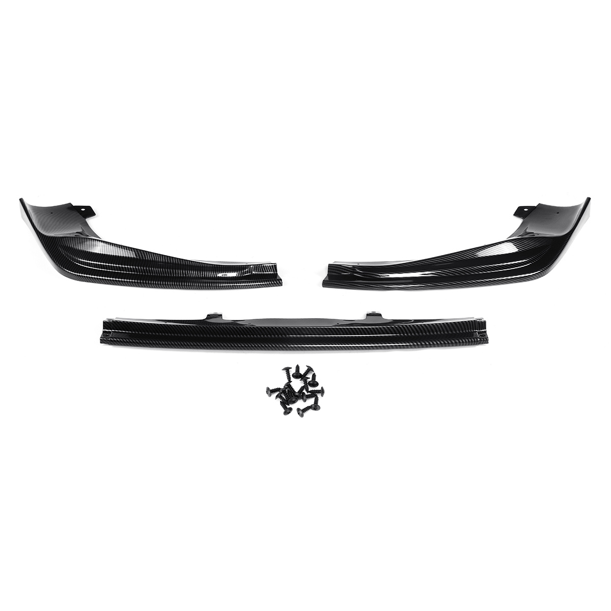 3PCS-Front-Bumper-Lip-Splitter-For-Lexus-2014-2016-IS250-IS350-IS200T-F-SPORT-STYLE-JDM-Strip-1540980