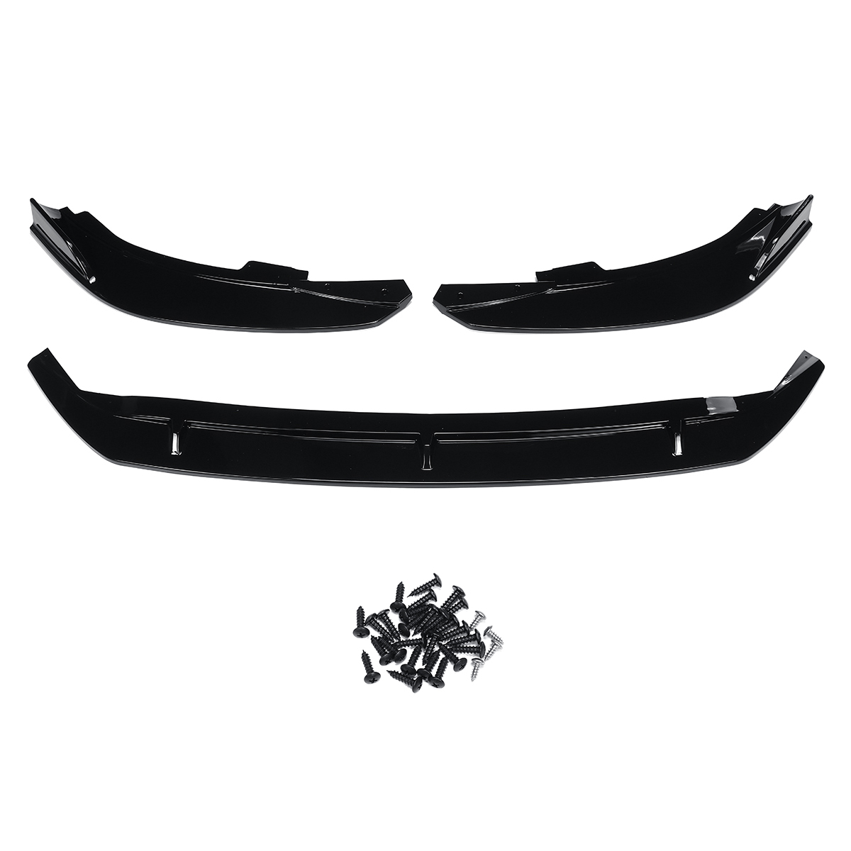 3Pcs-Car-Glossy-Black-Front-Bumper-Lip-Spoiler-Cover-Trim-3PCS-For-Ford-Focus-2019-1684266