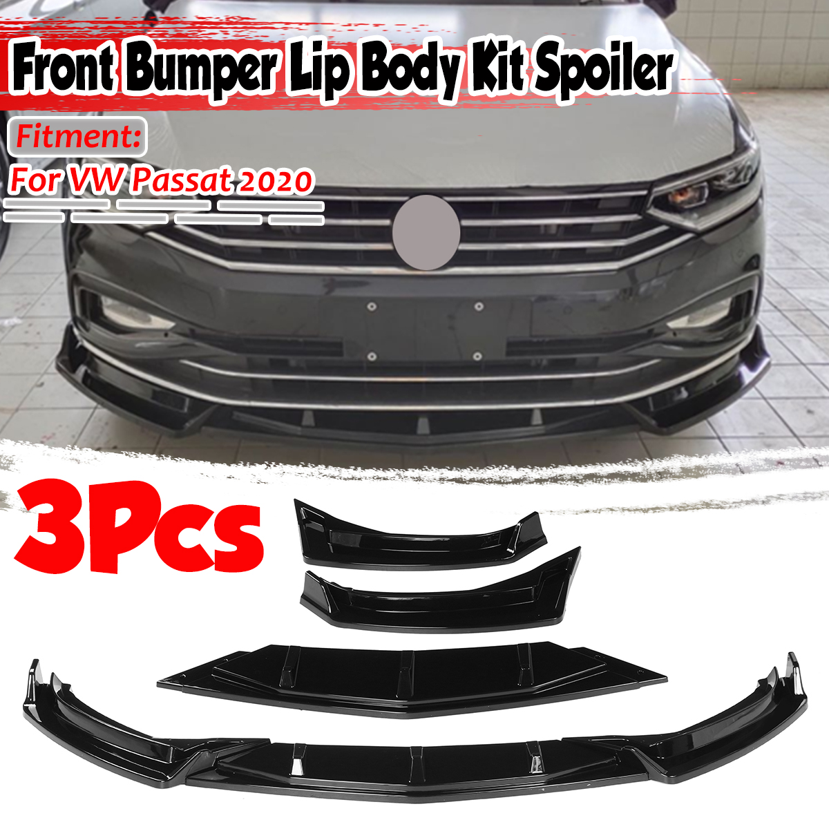 3Pcs-Glossy-Black-Car-Front-Bumper-Lip-Body-Kit-Spoiler-Diffuser-Bumper-Lip-Deflector-Lips-Protector-1778165