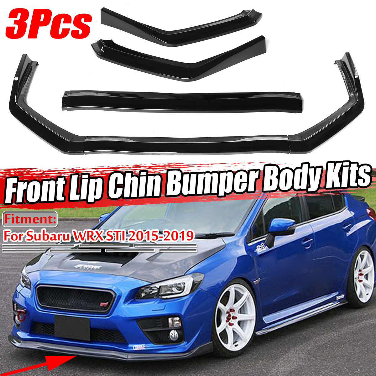 3Pcs-Glossy-Black-Front-Lip-Chin-Bumper-Body-Kits-For-Subaru-WRX-STI-2015-2019-1684878