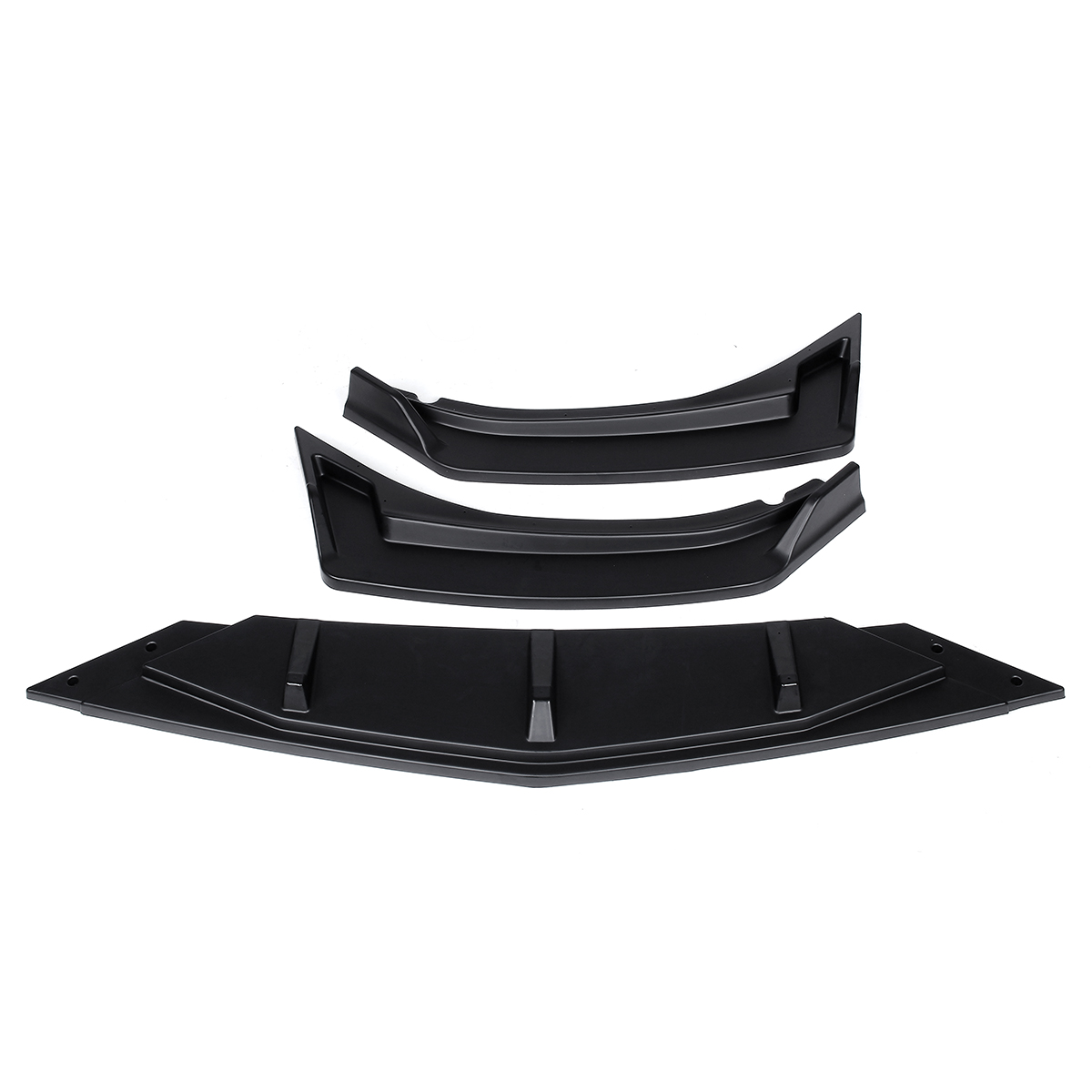 3Pcs-Matte-Black-Car-Front-Bumper-Splitter-Lip-Diffuser-Body-Kit-Spoiler-Guard-Protection-For-VW-For-1778183