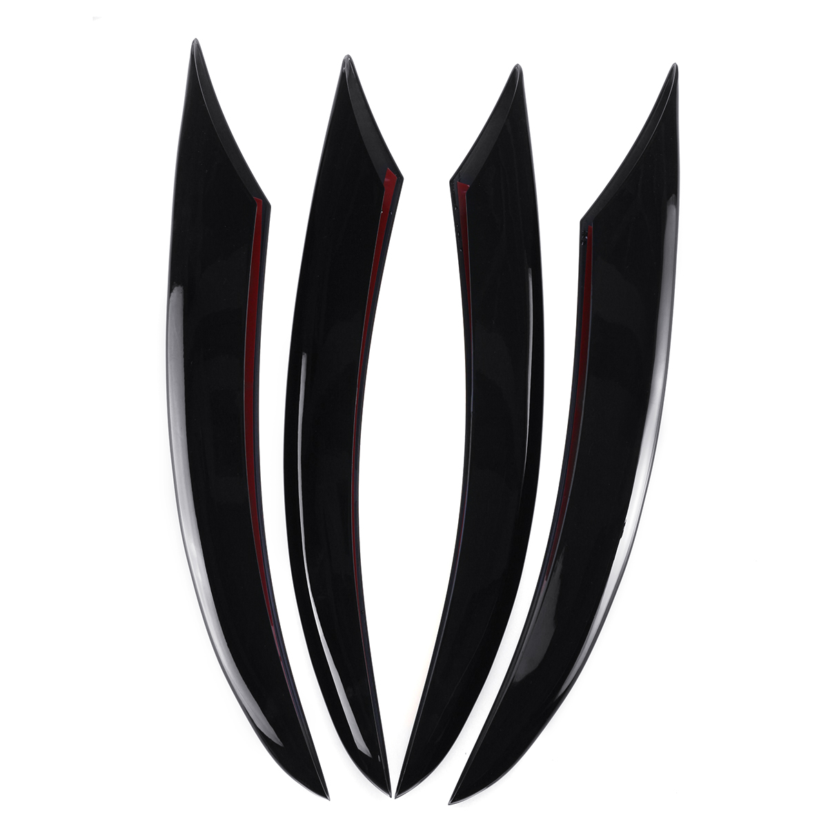 4Pcs-Front-Bumper-Fog-Light-Lamp-Splitter-Canard-Air-Cover-Trim-For-Mercedes-Benz-1615655