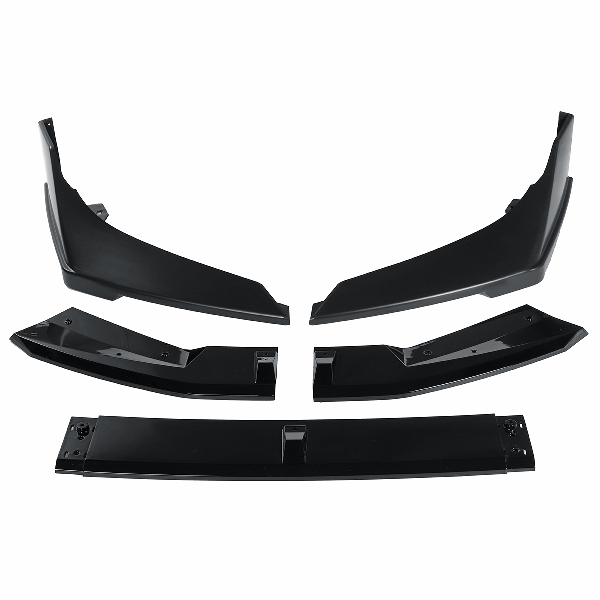 5PCS-Front-Bumper-Protector-Lip-Body-Kit-Spoiler-Splitter-For-Honda-Civic-2019-2020-Sedan-1621483