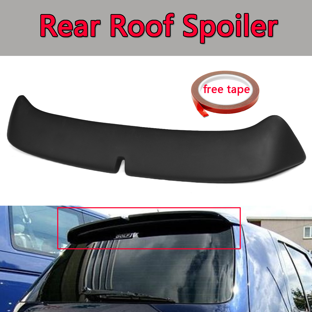 ABS-Unpainted-Black-Car-Rear-Roof-Spoiler-Wing-Lip-For-VW-Golf-MK4-IV-1578472