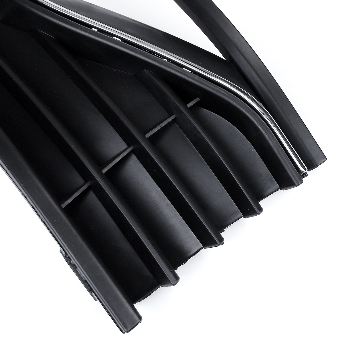 Car-DriverPassenger-Side-Front-Bumper-Fog-Light-Grille-Cover-Trim-Without-Hole-For-VW-POLO-6R6C-2014-1673834