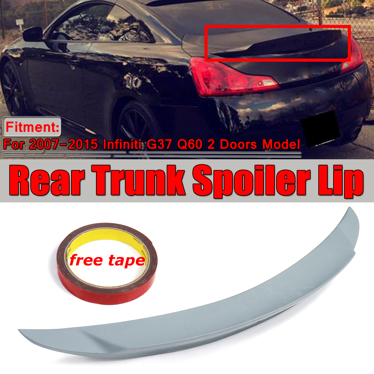 Car-Rear-Trunk-Spoiler-Wing-High-Kick-For-Infiniti-G37-Q60-2-DOOR-Coupe-2007-15-1556975