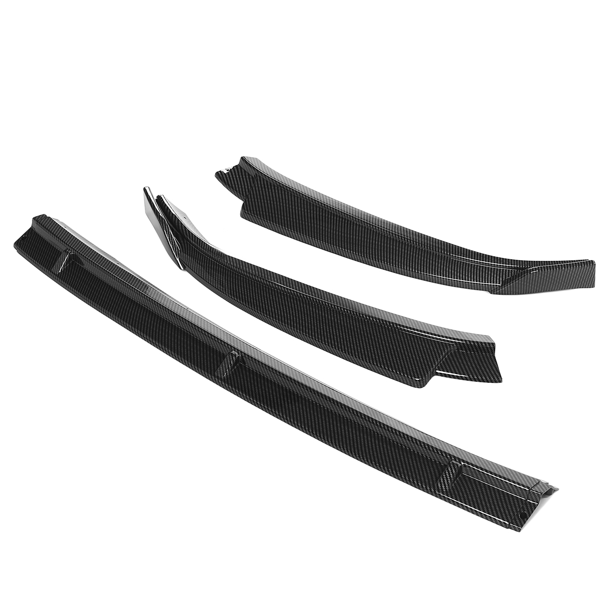 Carbon-Black-Front-Bumper-Lip-Body-Spoiler-Splitter-For-VW-Golf-MK75-2018-2020-3Pcs-1703710
