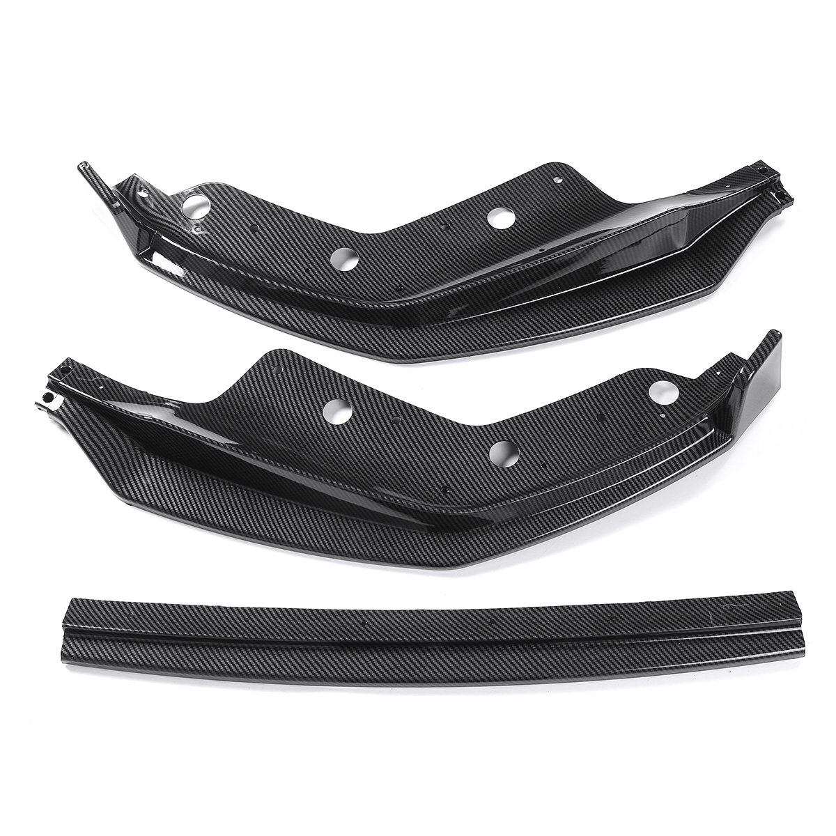 Carbon-Fiber-Look-Front-Bumper-Lip-Spoiler-Splitter-Cover-Trim-Body-Kit-3PCS-For-BMW-3-Series-G20-20-1813049