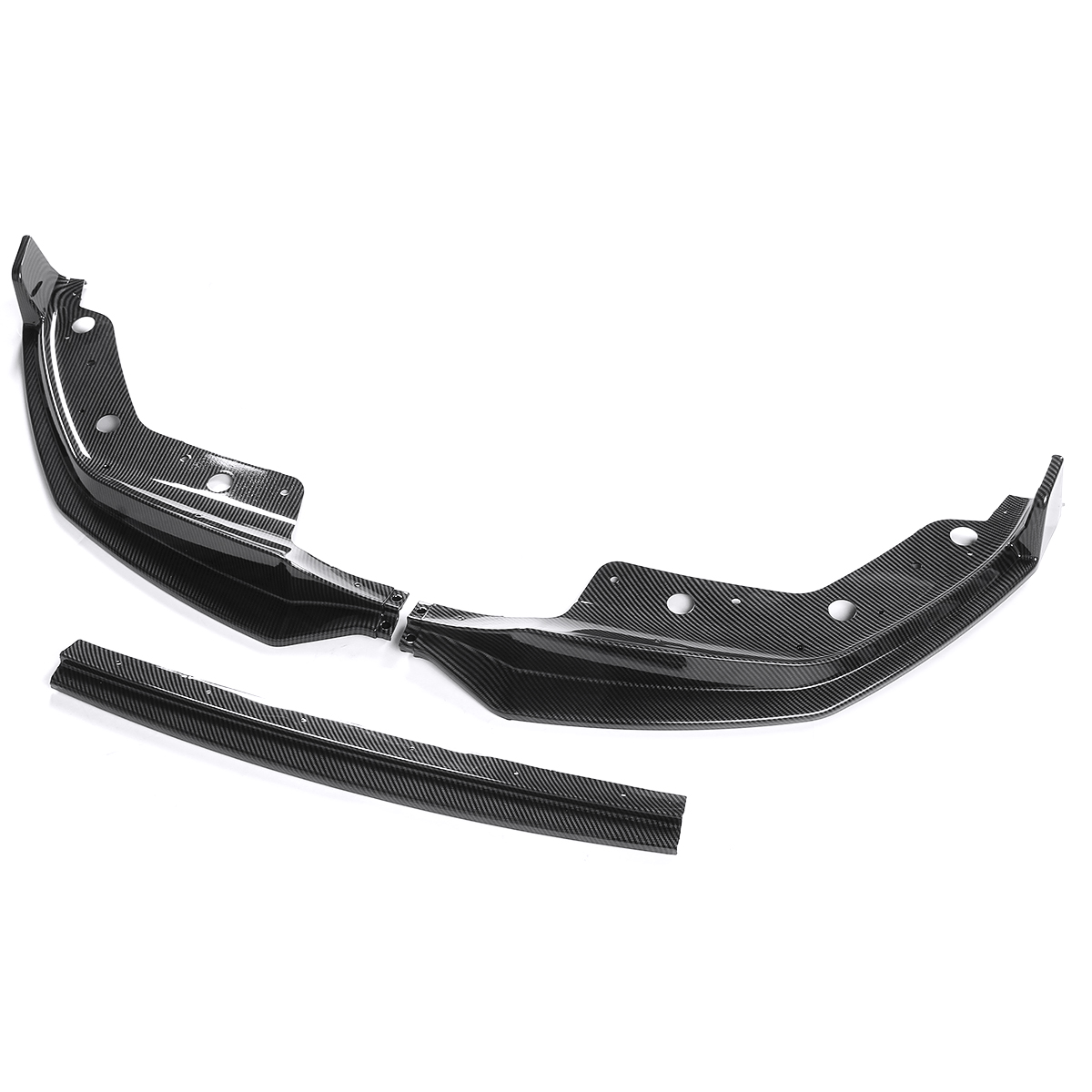Carbon-Fiber-Look-Front-Bumper-Lip-Spoiler-Splitter-Cover-Trim-Body-Kit-3PCS-For-BMW-3-Series-G20-20-1813049