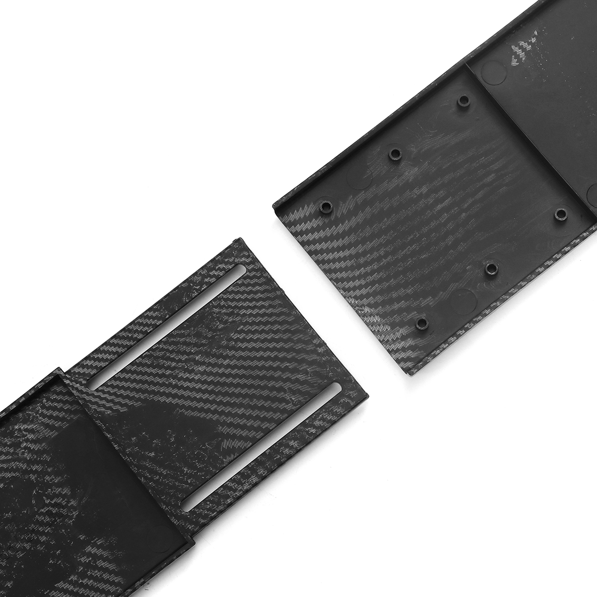 Carbon-Fiber-Pair-of-Car-Side-Skirt-Extensions-Splitters-For-LEXUS-Infiniti-1556977