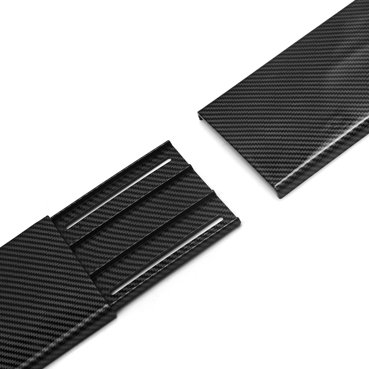 Carbon-Fiber-Pair-of-Car-Side-Skirt-Extensions-Splitters-For-LEXUS-Infiniti-1556977