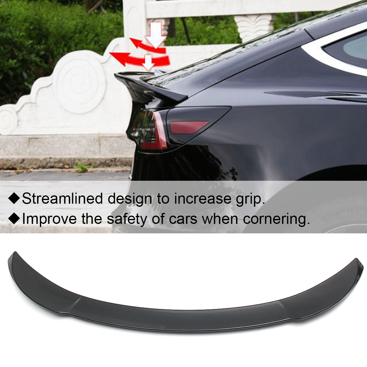 Carbon-Fiber-Style-Car-Rear-Spoiler-Wing-For-Tesla-Model-3-20172019-Increase-Grip-1504297