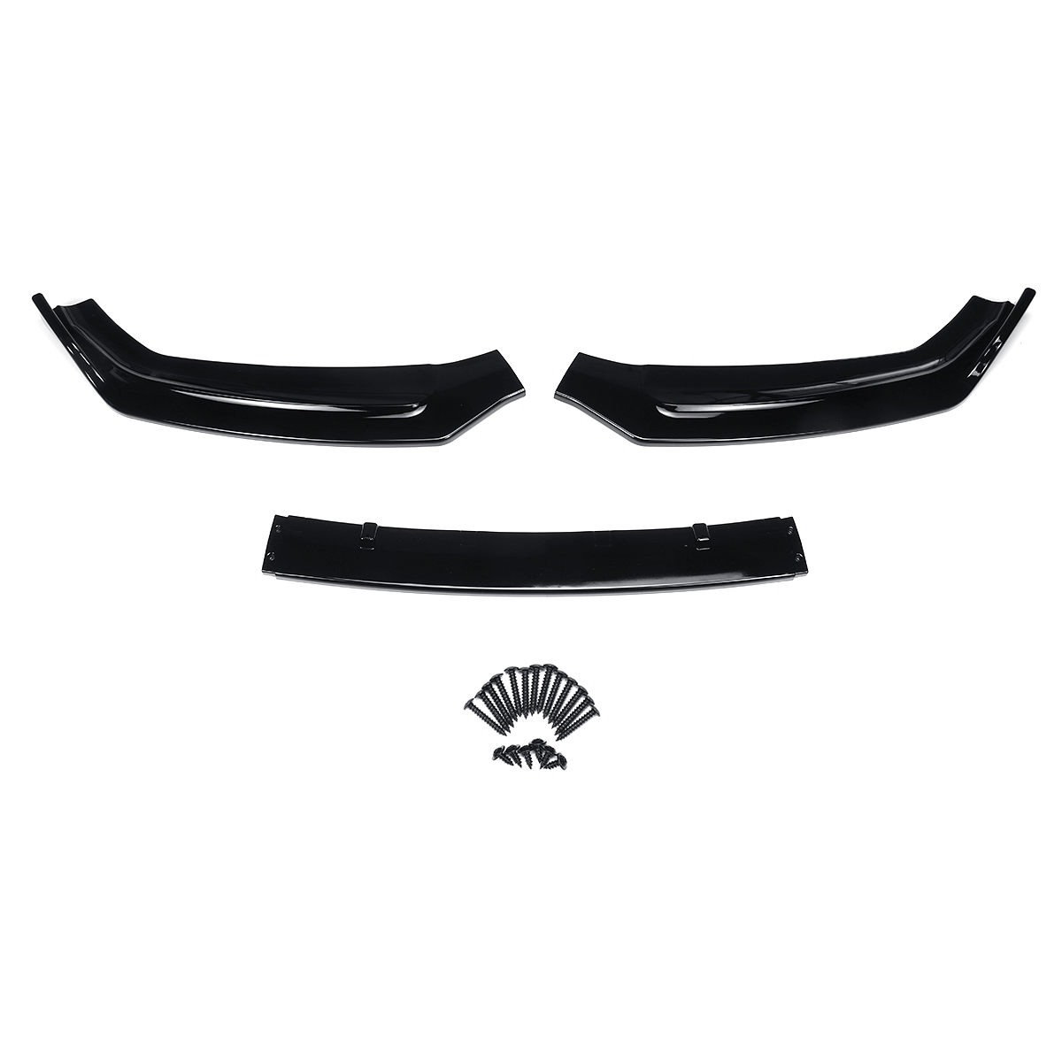 For-Audi-A5-B9-2017-2018-Gloss-Black-Front-Bumper-Lip-Body-Kit-Spoiler-Wing-1700180