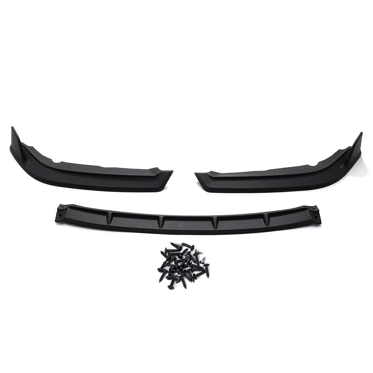 Front-Bumper-Cover-Lip-Spoiler-Splitter-Matte-Black-For-Honda-Civic-2019-2020-1784049