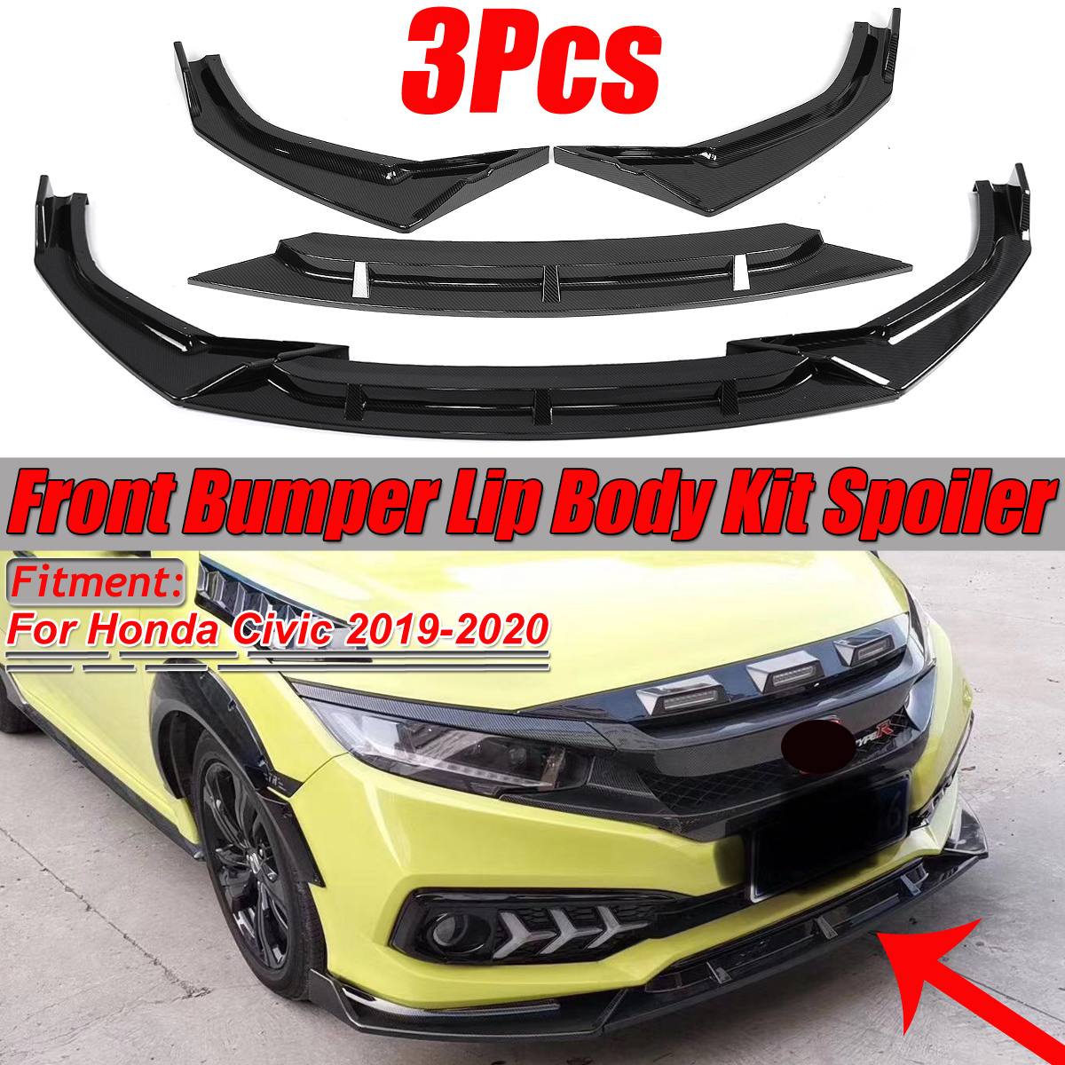 Front-Bumper-Lip-Spoiler-Carbon-Fiber-Look-For-Honda-Civic-Coupe--Sedan-1784048