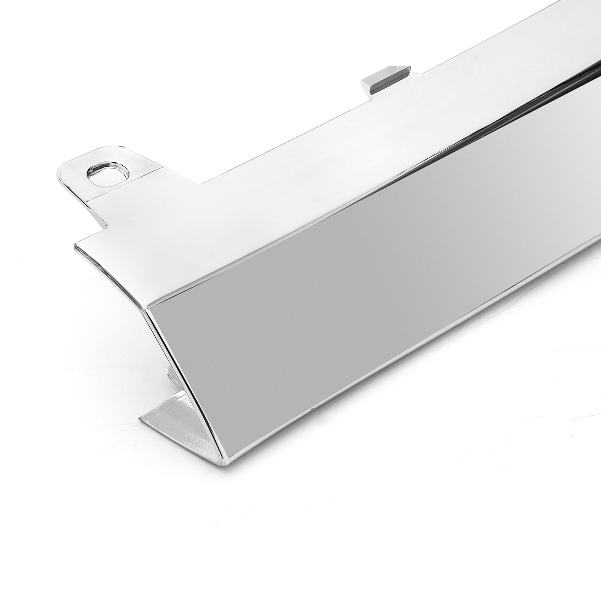 Front-Bumper-Lower-Lip-Chrome-Trim-Center-Chrome-Silver-2058851574-For-Mercedes-W205-C300-C400-C63-A-1716263