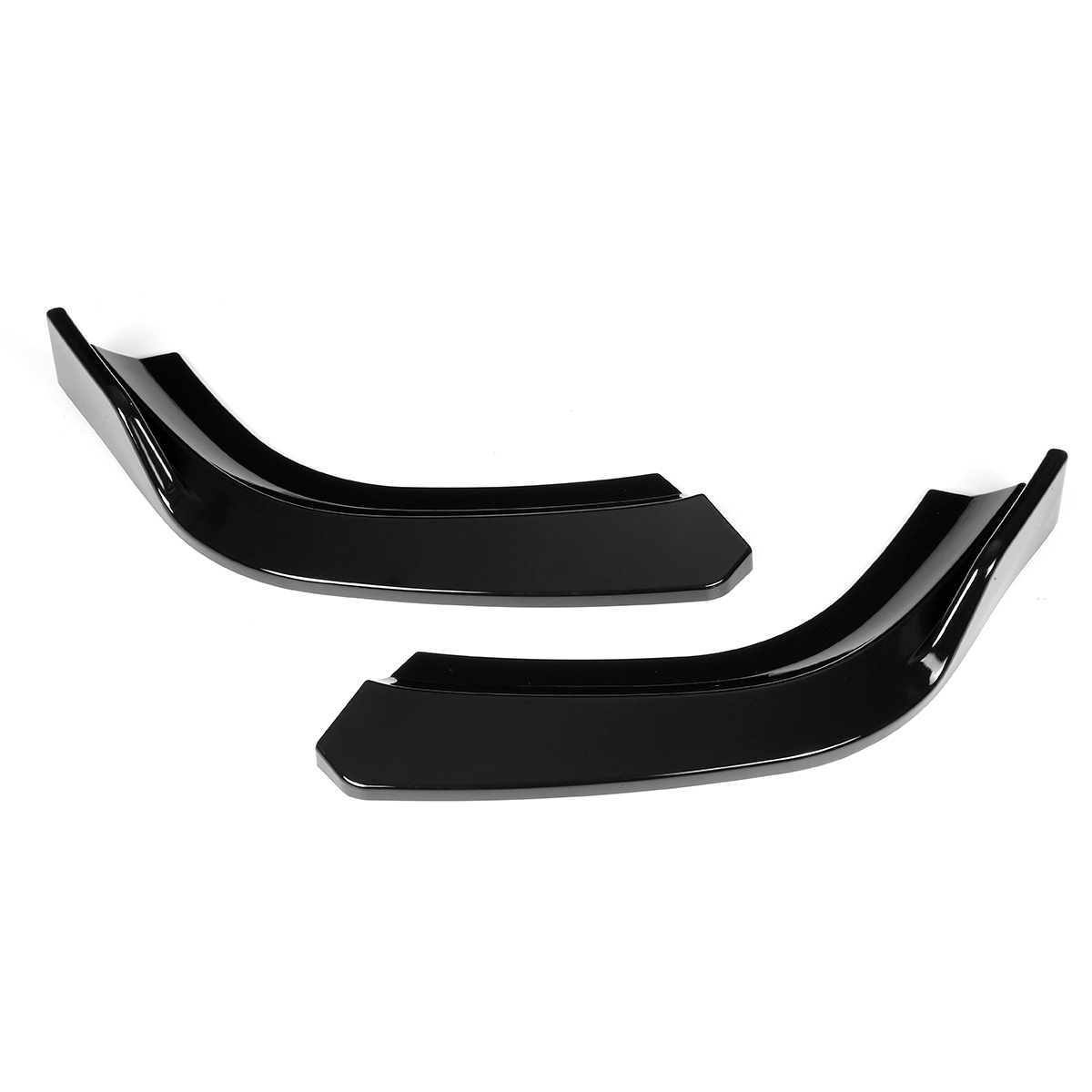 Front-Bumper-Lower-Splitter-Lip-Diffuser-Guard-Front-Shovel-Bright-Black-For-Mercedes-For-Benz-W204--1706477