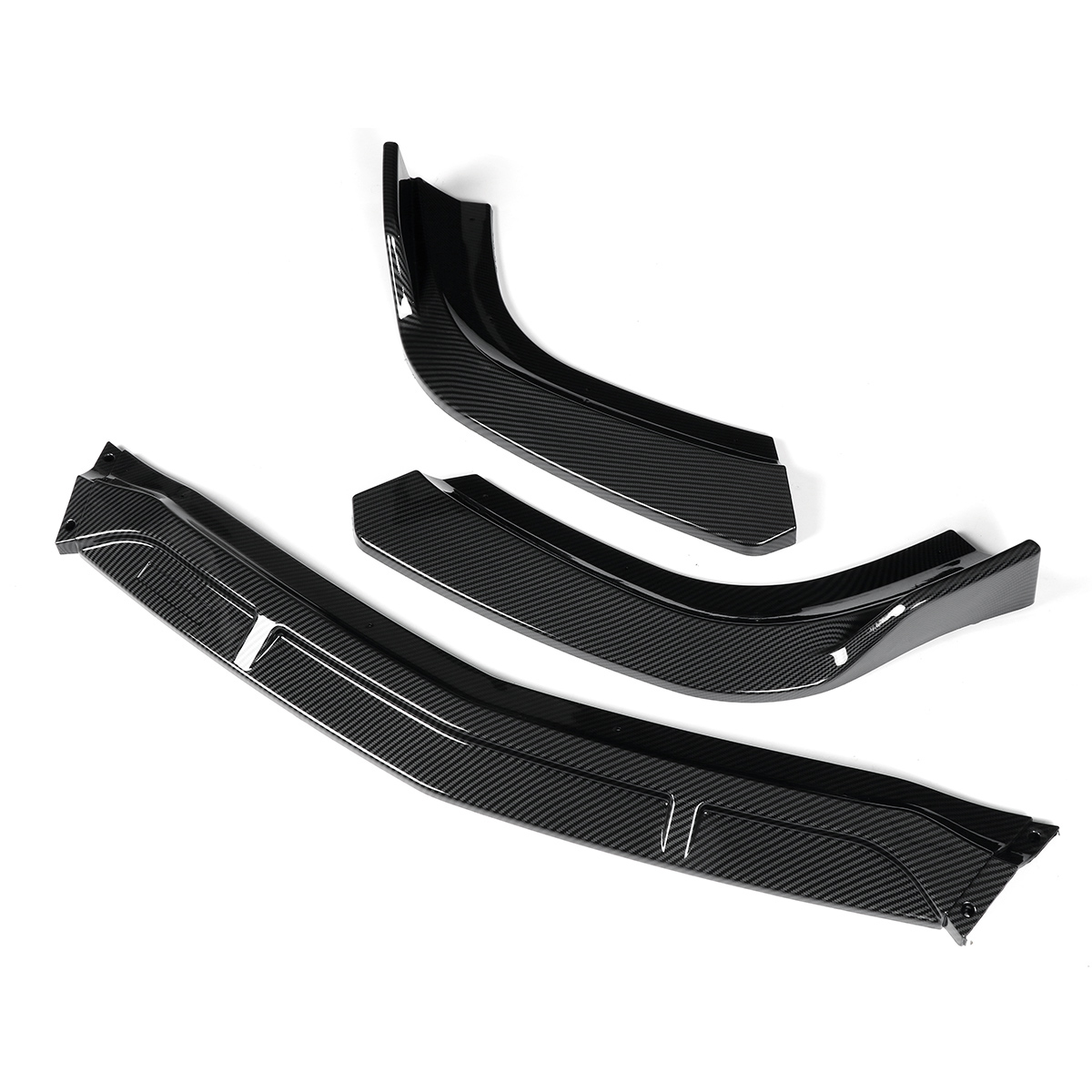 Front-Bumper-Lower-Splitter-Lip-Diffuser-Guard-Front-Shovel-Carbon-Color-For-Mercedes-For-Benz-W204--1706476