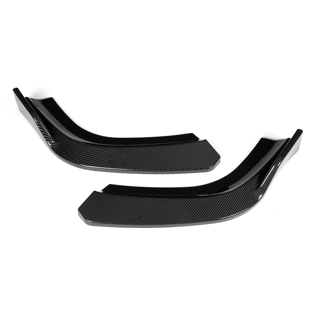 Front-Bumper-Lower-Splitter-Lip-Diffuser-Guard-Front-Shovel-Carbon-Color-For-Mercedes-For-Benz-W204--1706476