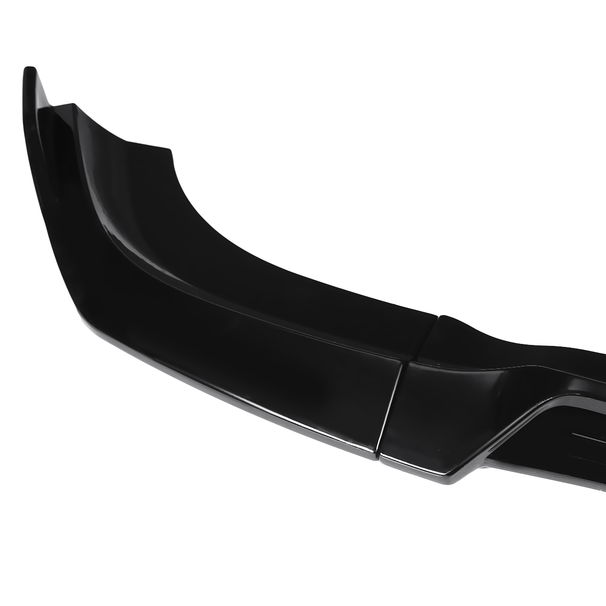 Gloss-Front-Bumper-Protector-Lip-Body-Spoiler-Splitter-For-Mercedes-Benz-C-Class-2008-2014-1612206