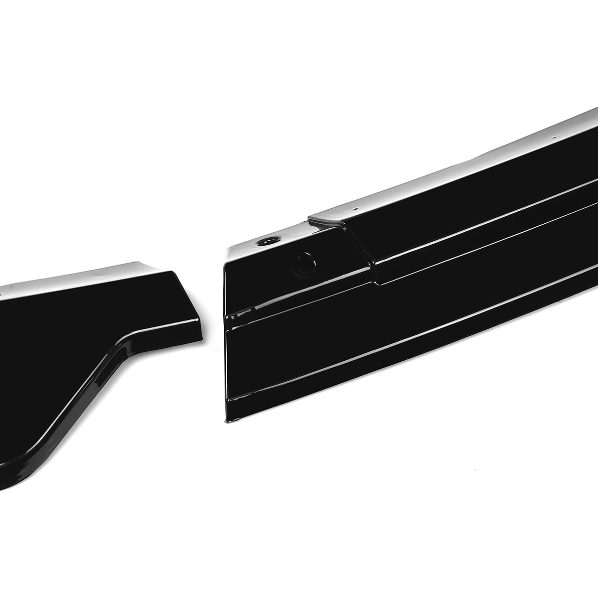 Glossy-Black-Front-Bumper-Lip-Spoiler-Cover-Trim-3PCS-For-Mercedes-C-Class-W205-Sport-2019-2020-1654277