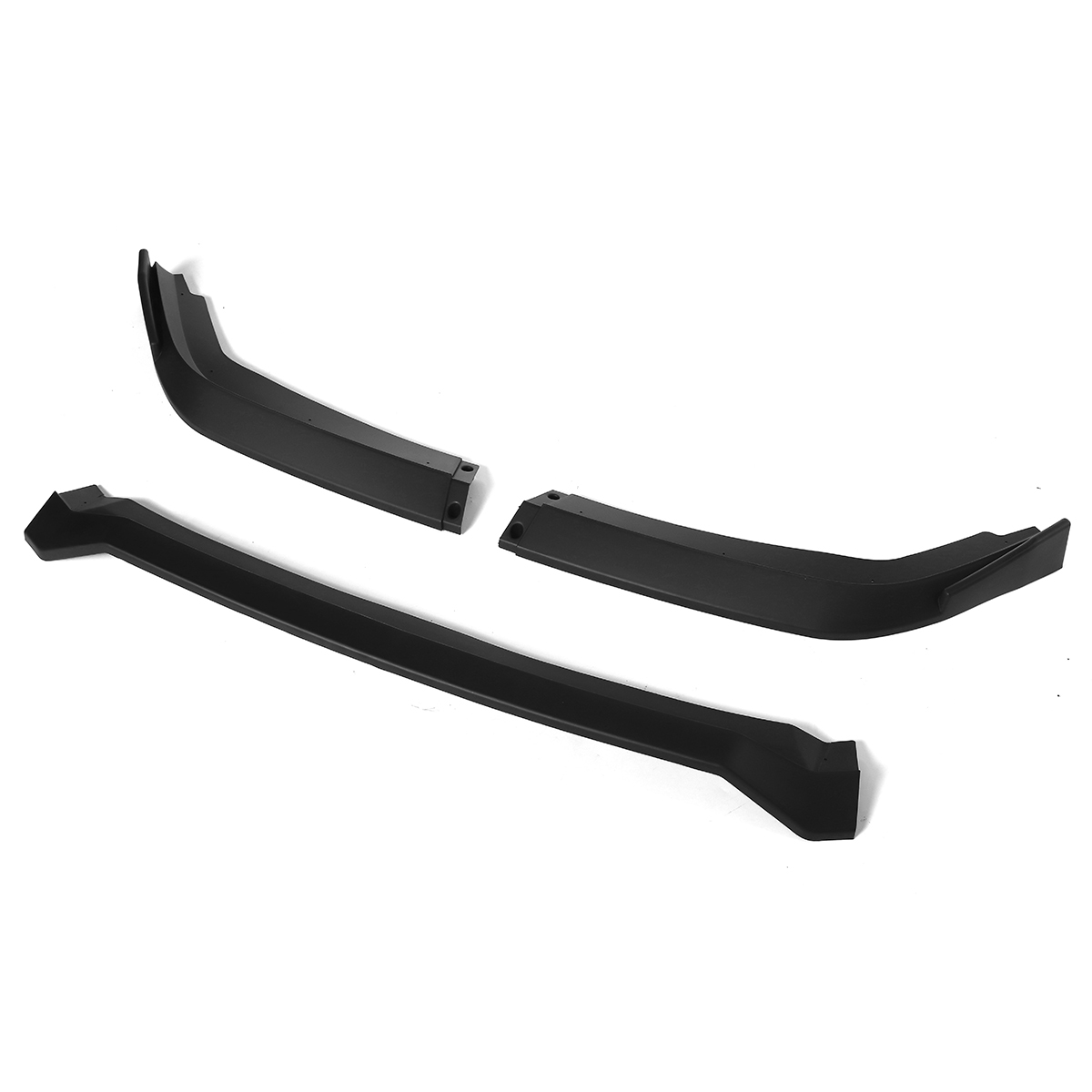 Matte-Black-Front-Bumper-Lip-Body-Spoiler-Kit-For-Honda-Civic-2019-2020-1709080