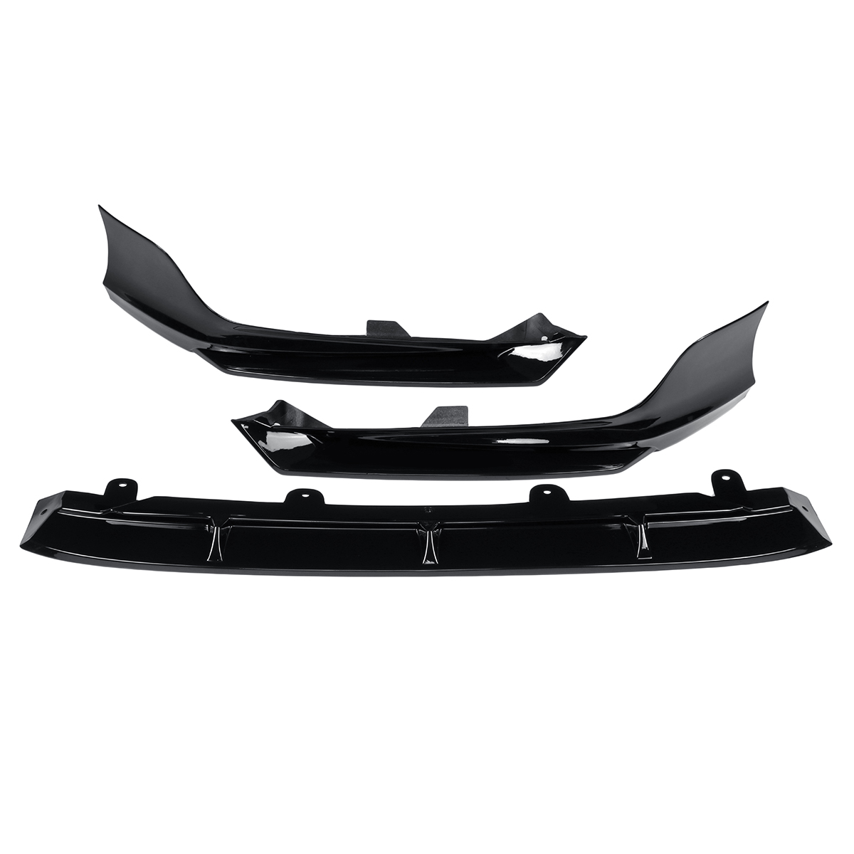 Painted-Black-Pearl-Front-Bumper-Lip-Protector-Splitter-Kit-For-ACCORD-AKASAKA-2018-19-1582828