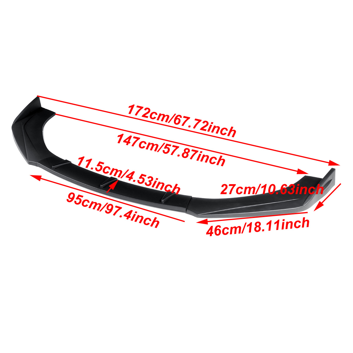 Universal-Front-Bumper-Protector-Lip-Body-Kit-Spoiler-For-Honda-Civic-BMW-Benz-Audi-1690232